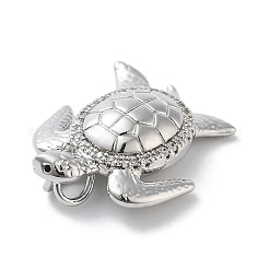 Латунные микро проложить кубического циркония подвески&nbsp;KK-F877-20P