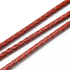 Cavo intrecciato in pelle&nbsp;WL-Q005-6mm-3