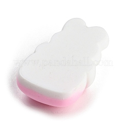 Кабошоны из непрозрачной смолы на тему кролика&nbsp;LS-RESI-C042-02D