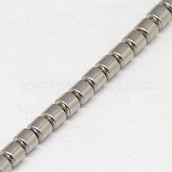 Electroplate non magnetici ematite sintetico fili di perline&nbsp;G-J163-2x2mm-05