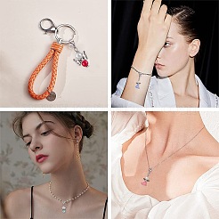 40 шт. 2 стиля подвески из акрила и сплава FIND-SC0001-53