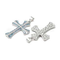 Подвески из латуни с покрытием из эпоксидной смолы KK-K380-06P