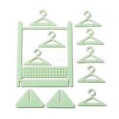 Непрозрачные акриловые подставки для серег&nbsp;EDIS-WH0029-14C