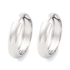 Серьги-кольца из хирургической нержавеющей стали 316 для женщин EJEW-G429-01C-P