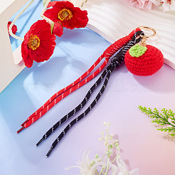 Schlüsselanhänger aus Polyester&nbsp;KEYC-TADJ0001-06E