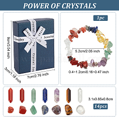 Confezione regalo per bracciali con pietre preziose yoga&nbsp;AJEW-WH0250-98