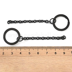 Ионное покрытие (ip) 304 нержавеющая сталь разъемные застежки для ключей&nbsp;X1-STAS-L226-009A-B