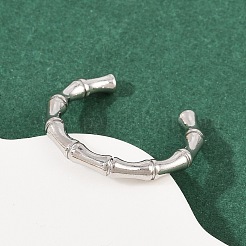 Anelli con polsino in acciaio inossidabile 304 per donna&nbsp;RJEW-G361-01P
