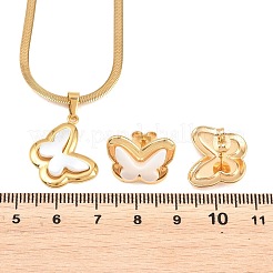 304 Edelstahl-Sets mit Anhängern und Ohrsteckern&nbsp;SJEW-H002-01B-G