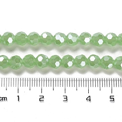 Galvanisieren Glasperlen&nbsp;LS-EGLA-A035-J6mm-A01