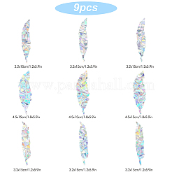 Autocollants sans colle laser pvc imperméables&nbsp;DIY-WH0304-221G