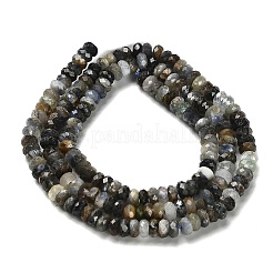 Natürliche kyanit / cyanit / disthen perlen stränge&nbsp;LS-G-RM2025-D06-C