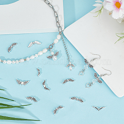 200шт 10 стиля бусины из сплава в тибетском стиле TIBE-DR0001-01A-AS