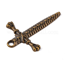 Тибетский серебряный кинжал подвески K08QP071