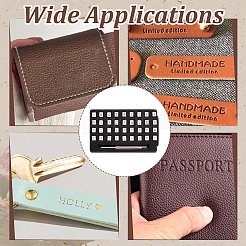 DIY Brief- und Zahlenstempel-Werkzeugsatz&nbsp;TOOL-WH0164-02P-01