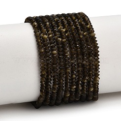 Natürliche goldenen Glanz Obsidian Perlen Stränge&nbsp;GG-CBAA9B4-A02-02