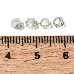Perles en verre electroplate transparent &nbsp;GLAA-K072-02A