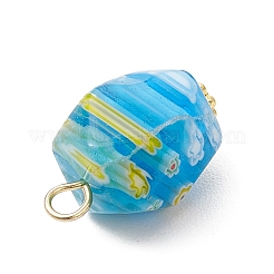 Стеклянные подвески миллефиори PALLOY-JF04069