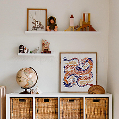 Большие пластиковые многоразовые шаблоны трафаретов для рисования DIY-WH0172-765