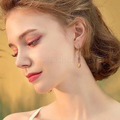 32 шт. 8-х цветные латунные подвески-соединители из кубического циркония KK-FH0004-48