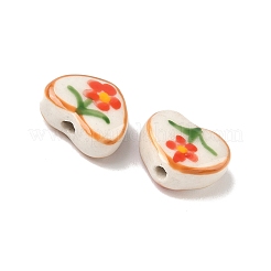 Фарфоровые бусины ручной работы PORC-D011-01C