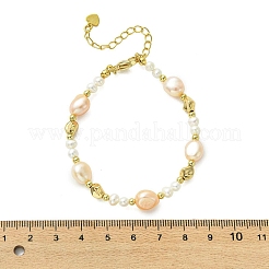 Natürliche kultivierte Süßwasserperlen-Perlenarmbänder für Frauen&nbsp;BJEW-JB13603-01
