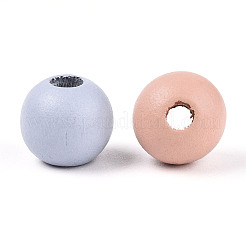 Бусины из натурального дерева схима WOOD-N018-06