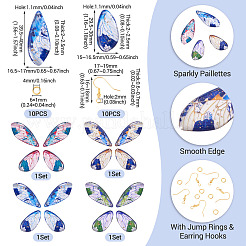 Набор для изготовления сережек своими руками&nbsp;DIY-TA0013-35