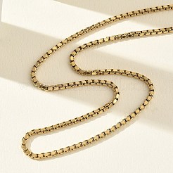 10 Stück 2.3 mm 304 Edelstahl-Boxkette&nbsp;NJEW-G203-05G