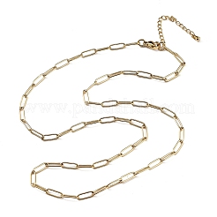 Цепочки-скрепки из нержавеющей стали 304 NJEW-T016-07G