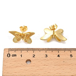 Серьги-гвоздики из нержавеющей стали 304&nbsp;EJEW-P316-08G