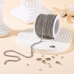 Наборы для изготовления браслетов/ожерельев из нержавеющей стали 304 своими руками&nbsp;DIY-TA0011-27A