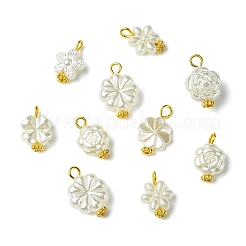 70 шт. 7 стиля акриловых подвесок с имитацией жемчуга&nbsp;PALLOY-CJ00172