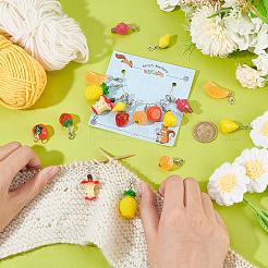 Маркеры для подвесок на фруктовую тематику HJEW-AB00435