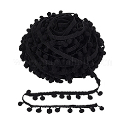 Нейлоновый шарик с помпоном и кисточкой DIY-WH0580-31B