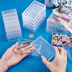 Пластиковые бисера контейнеры с крышкой&nbsp;CON-WH0086-202