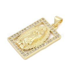 Латунные микро проложить кубического циркония подвески KK-D317-128G