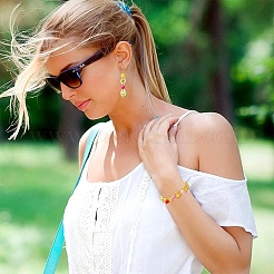 300шт 12 цвета непрозрачные акриловые бусины&nbsp;MACR-YW0003-99