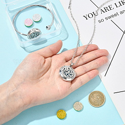 1 шт. браслет-манжета из нержавеющей стали открытого типа и 1 шт. браслет-манжета из нержавеющей стали открытого типа AJEW-SC0004-06C