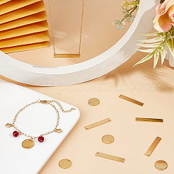 48 шт. 2 стиля ионного покрытия (IP) 304 подвески из нержавеющей стали&nbsp;STAS-BBC0005-82G