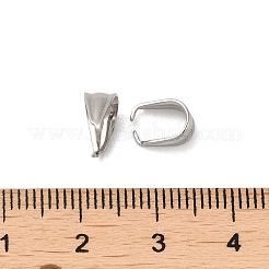 Некорневая нержавеющая сталь 201 с защелкивающимися дужками STAS-C080-04P