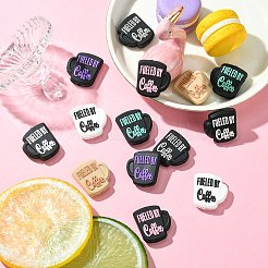 14шт 7 цвета силиконовые бусины&nbsp;FIND-CJ0002-25