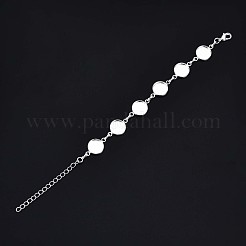 Bracelet en laiton faisant&nbsp;X-MAK-Q008-05