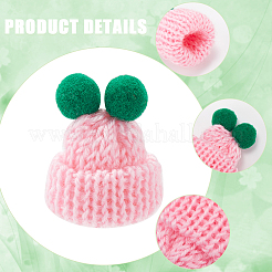 50 Stück Mini-Haustiermütze aus Wollgarn&nbsp;DOLL-CP0001-03