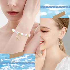 10шт латунные подвески с микропаве и кубическим цирконием ZIRC-BBC0002-31