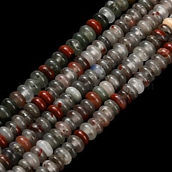 Природные африканские гелиотроп бисер пряди G-L635-A28-4x2mm