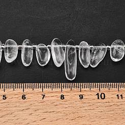 Природных кристаллов кварца бисер нитей G-Z091-A20