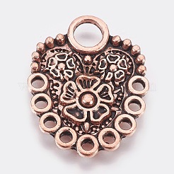 Экологичные застежки-крючки из цинкового сплава&nbsp;LS-PALLOY-WH0031-02R