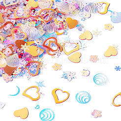 100 г пластиковых пайеток&nbsp;PVC-TA0001-04D