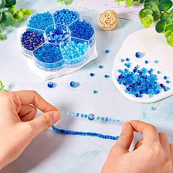 7 стиль стеклянных бусин&nbsp;SEED-TA0001-41B